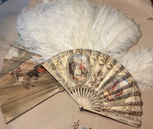 Three antique vintage - antique/vintage, folding