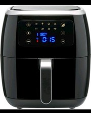 Amazon Basics 6 litre Air Fryer with Digital Touchscreen and 8 Cooking Presets,