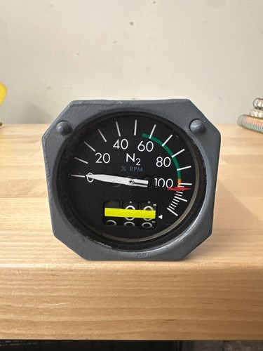Aircraft tachometer rpm - aircraft, %