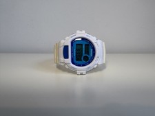 Bench White & Blue Digital Watch BC0416BLWH Cream Strap Chrono Timer Alarm 