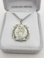 Saint florian sterling silver - saint,