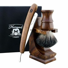Vintage Shaving Wooden Set -
