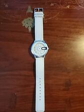 Softech London QL978-J424 watch Nickel leather strap - Rare Collectible 