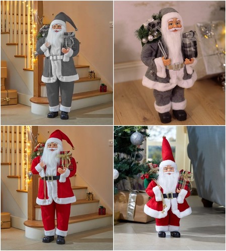 Christmas santa statue - christmas,