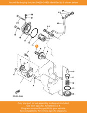 YAMAHA Circlip, 99009-10400