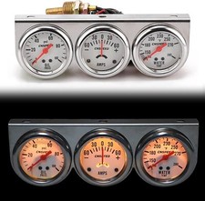 2" 52mm Oil Pressure Amp Meter