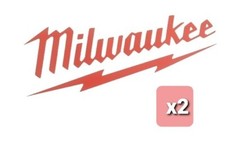 Milwaukee Tools Vinyl Decal Sticker, Toolbox,Window, Workshop, Car,Van, Bumper,