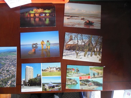 Vintage postcards lancaster - 8x,