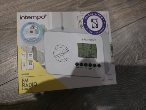 New intempo portable - fm, radio