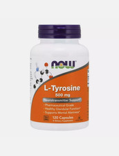 Now Foods L-Tyrosine, 500mg x