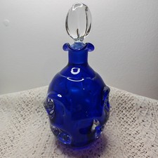 Vintage Swedish cobalt blue