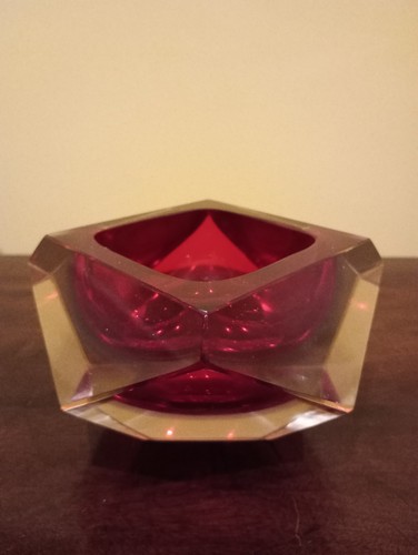 Murano faceted art glass - murano,