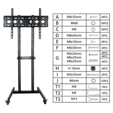 Floor TV Stand with Height