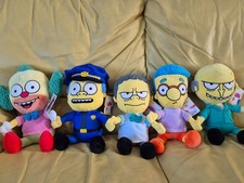 The Simpsons Soft Toy Set x5