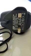 HSK AC-DC Adapter - Black 9v