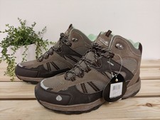 BNWT REGATTA HIKING BOOTS UK 6 LADY GUIDEWAY MID SEPIA MIST GREEN ISOTEX WOMENS