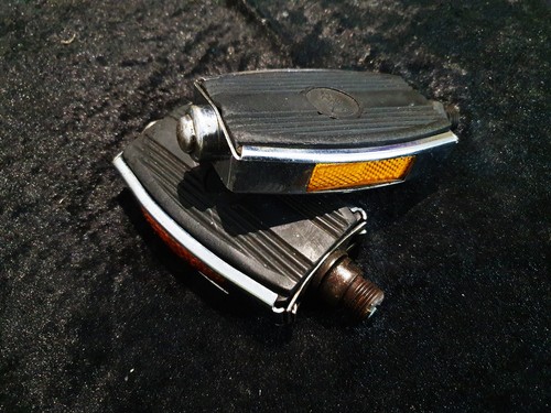 Vintage raleigh pedals 1970s - vintage,
