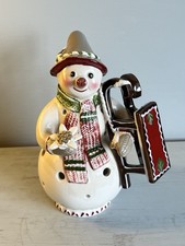 Villeroy and Boch Christmas Snowman Tea light Holder