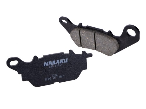 Brake pads naraku organic - organic, for