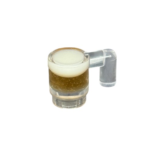 Beer mug with dual - , layered