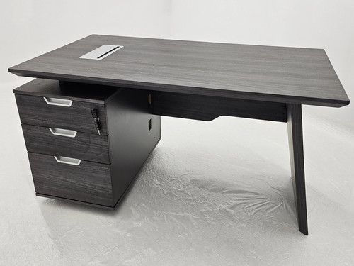 Modern grey oak - grey, veneer
