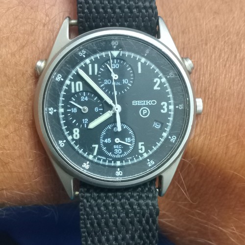 Seiko 7t27 7a20 watch - watch, raf