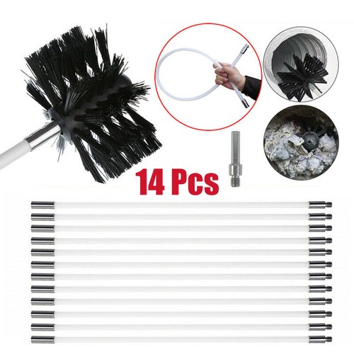 Flexible chimney sweep - sweep, kit