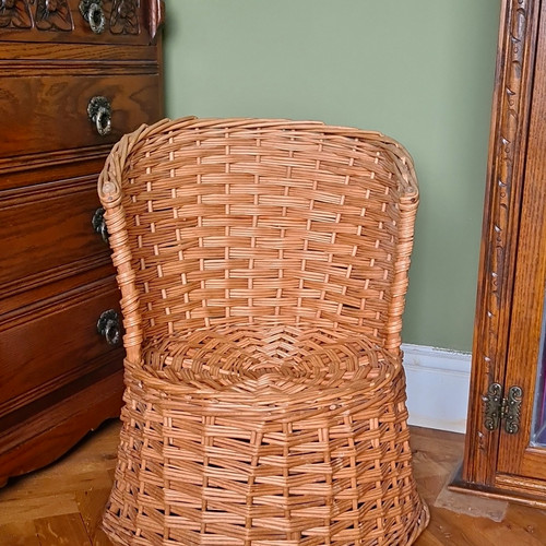 Wicker child boho accent - child's,