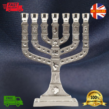Silver Jerusalem Candle Holder
