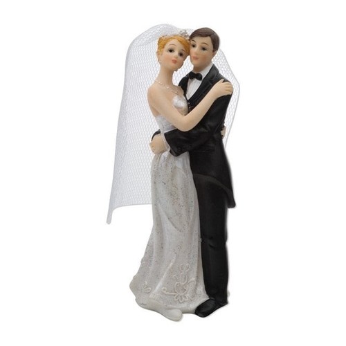Bride and groom - groom, cake