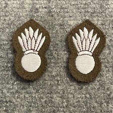 British Army Surplus No.2 FAD Royal Engineers Arm Badges, Sergeant & Staff Sgt.