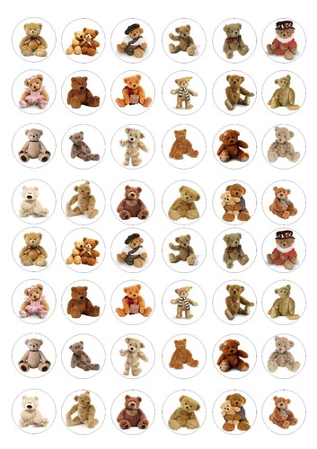 Edible teddy bear bears - teddy,