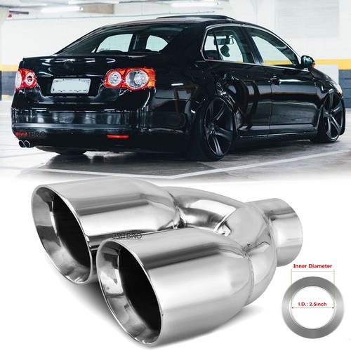 5 twin exhaust pipe - 3.5",