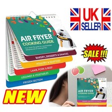 Magnetic Air Fryer Cheat Sheet Magnets Cooking Guide Booklet Cooking Times Chart