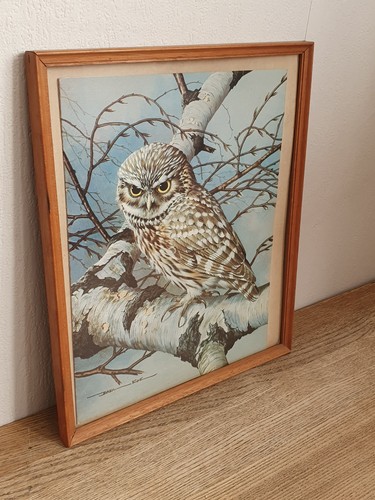 Basil ede print tawny owl - tawny,