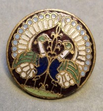 Antique Art Nouveau Enamel
