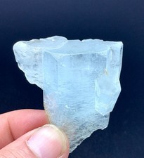 Aquamarine crystal specimen - crystal,