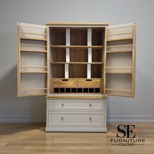 Natural Solid Oak & Painted