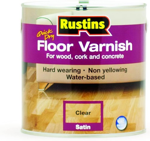 Rustins floor varnish clear - rustins,
