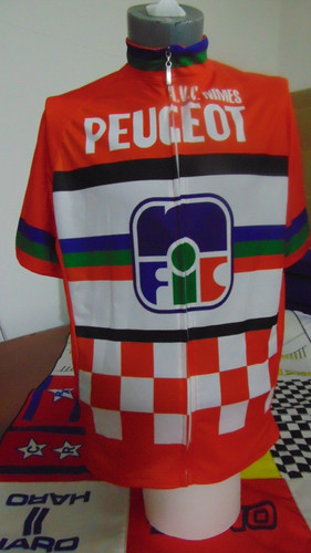 Peugeot bike jersey retro - bike,
