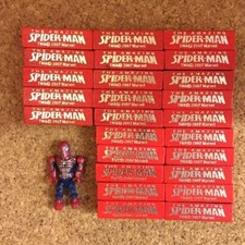 Rare Amazing Spiderman Spider Man Wooden Bricks Marvel 2007 & Mega Bloks Figure