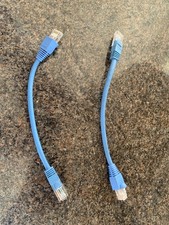 Cat6 Ethernet Internet Cable RJ45 Network Patch Lead 20cm.