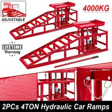 Ton hydraulic car ramps - car, 2pc