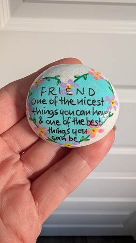 Friend one the nicest - "friend,
