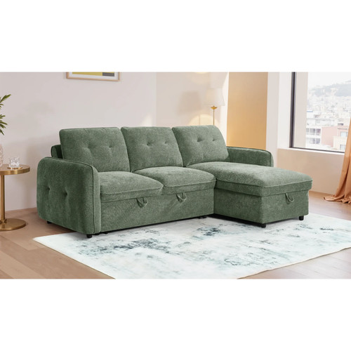 Moscow sofabed storage olive - moscow,