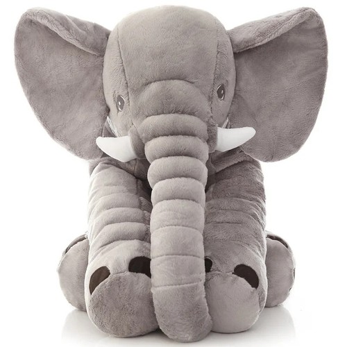Elephant soft toy - toy-, large