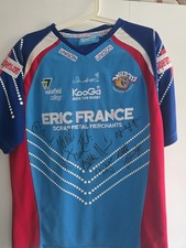 Wakefield Trinity Wildcats Signed 2009 Jersey, Slater 9 On Reverse