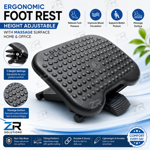 Ergonomic foot rest height - ergonomic,