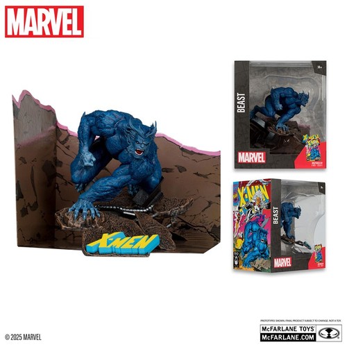 Marvel men beast 10 scale - x-men,