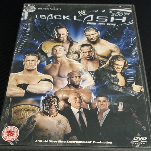 Wwe backlash 2007 dvd - dvd, silver